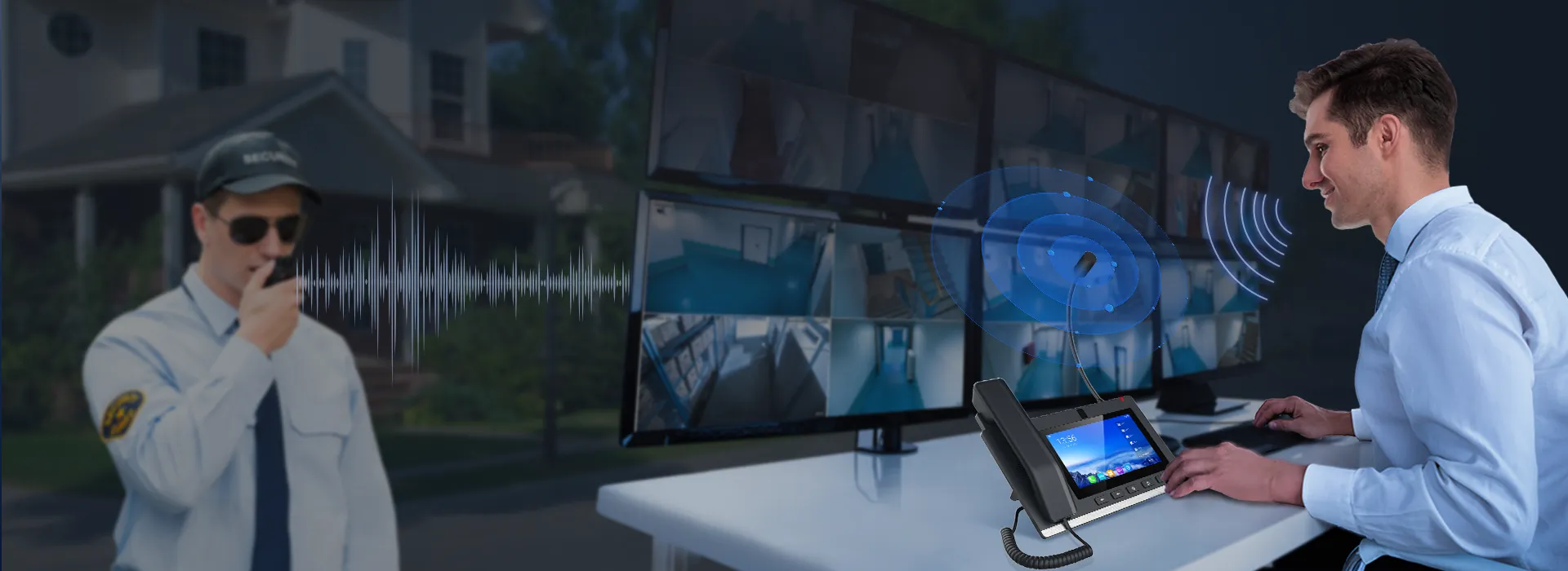 Alta sonoridad, comunicación manos libres dúplex completo de 90 dB