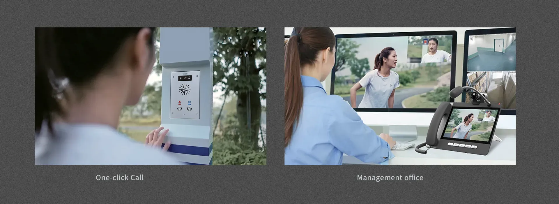 HD Visual Intercom (BHP-SOS16V-02P only)