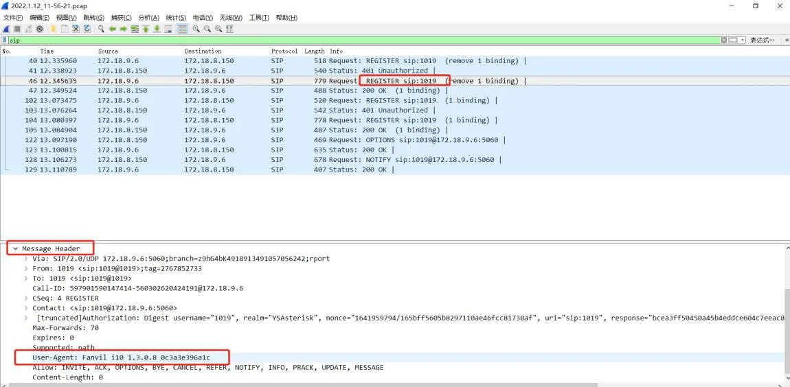 Captura de pantalla de Wireshark de Bi10