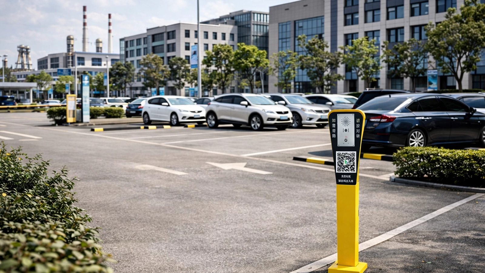 Estacionamiento y acceso