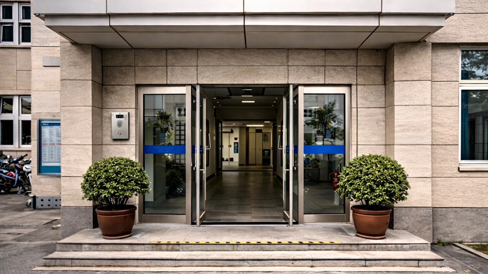 Oficinas y dormitorios