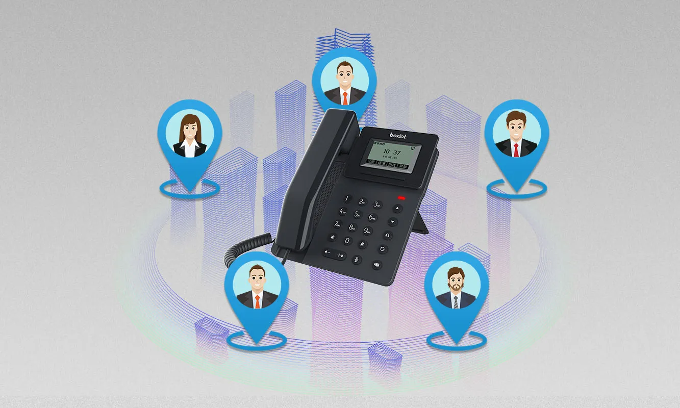 Six-Party Voice Conferencing for Efficient Collaboration