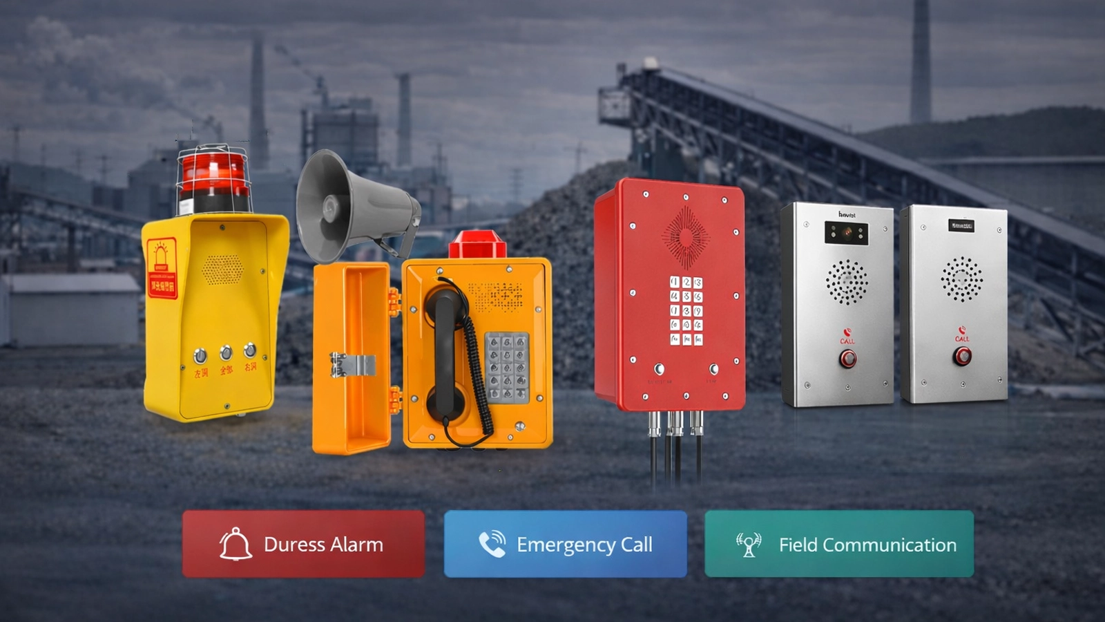 Una amplia gama de productos de alarma e interfonía