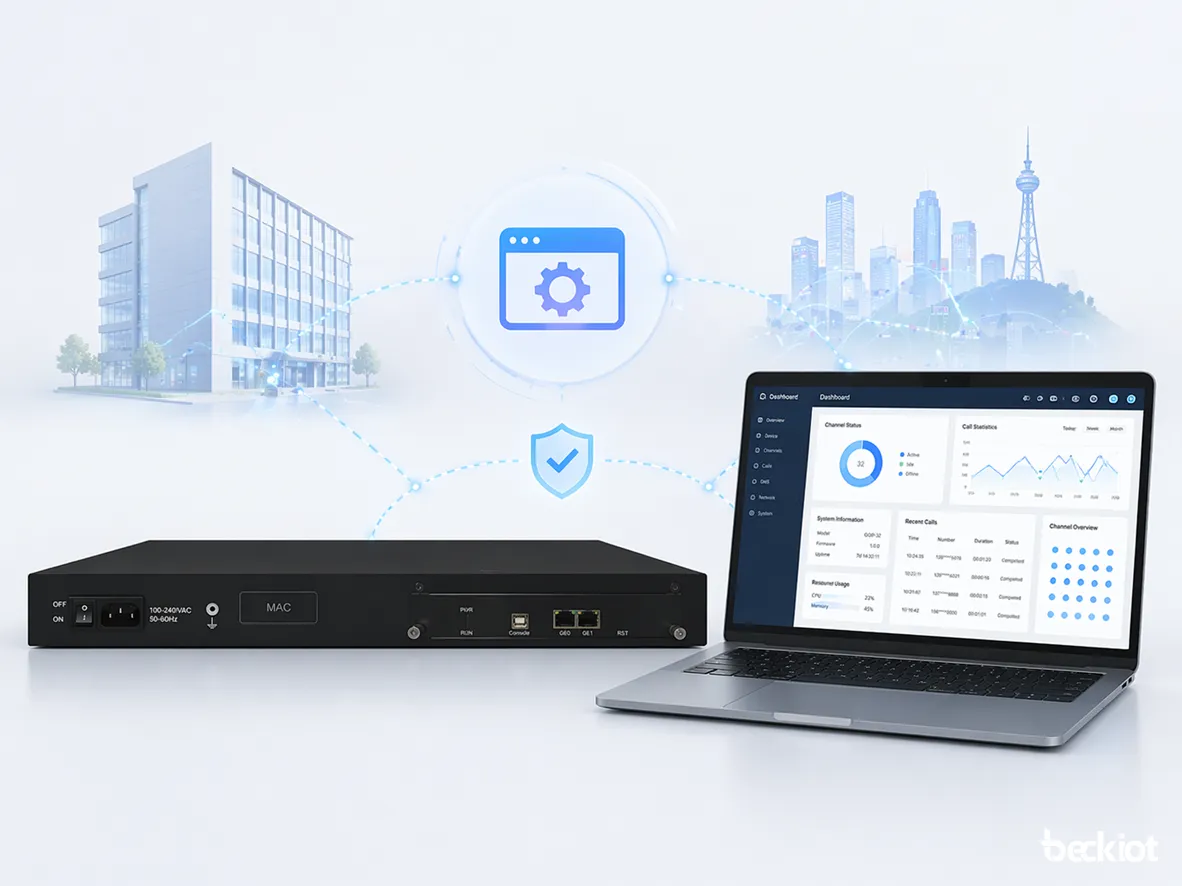 Gestión centralizada y despliegue flexible