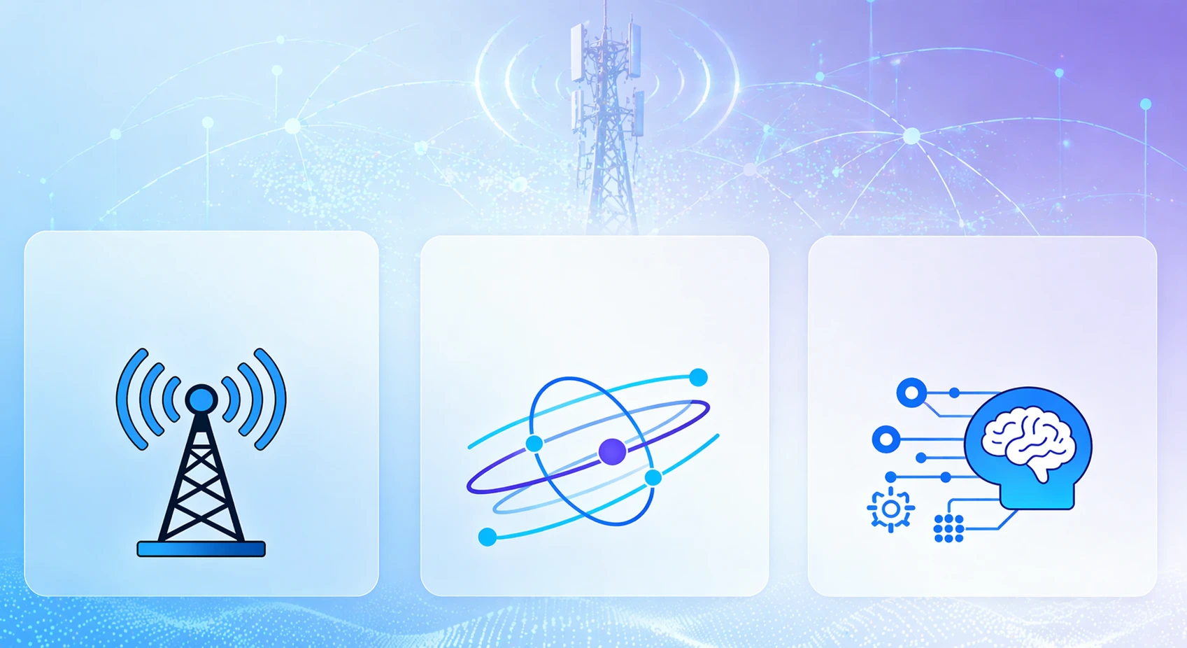 Despliegue LTE que muestra la conexión de la estación base de radio a las funciones del núcleo de paquetes para movilidad, autenticación y enrutamiento de datos externos