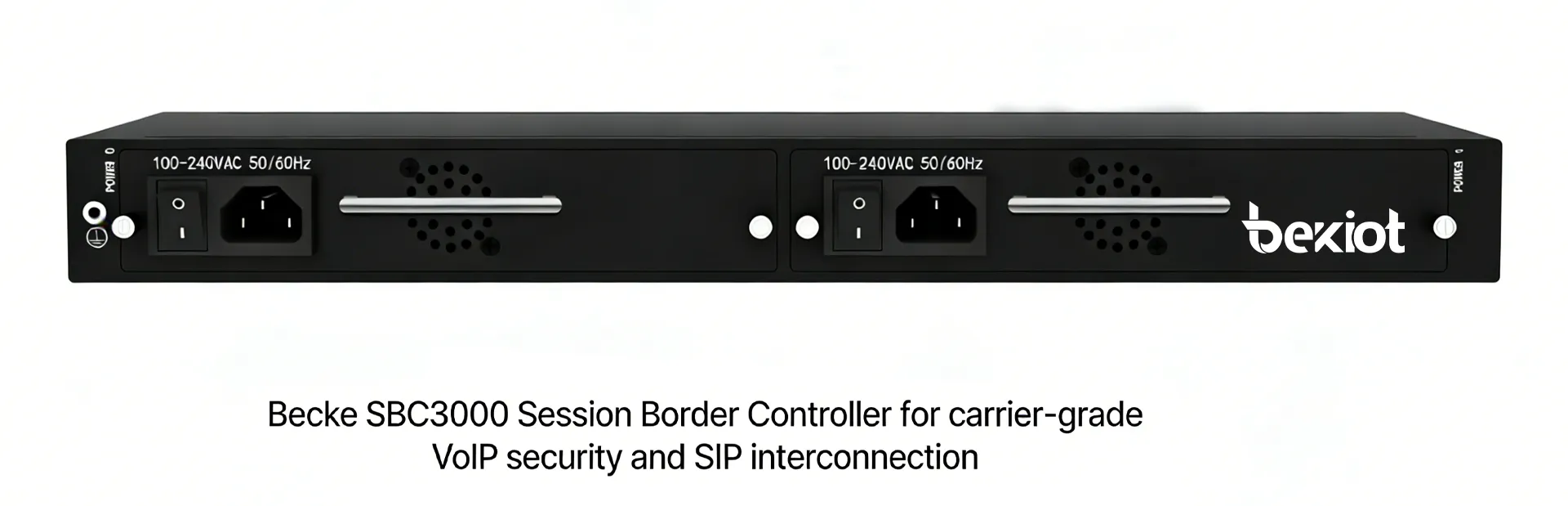 Controlador de Frontera de Sesión Becke SBC3000 para seguridad VoIP de grado operador e interconexión SIP