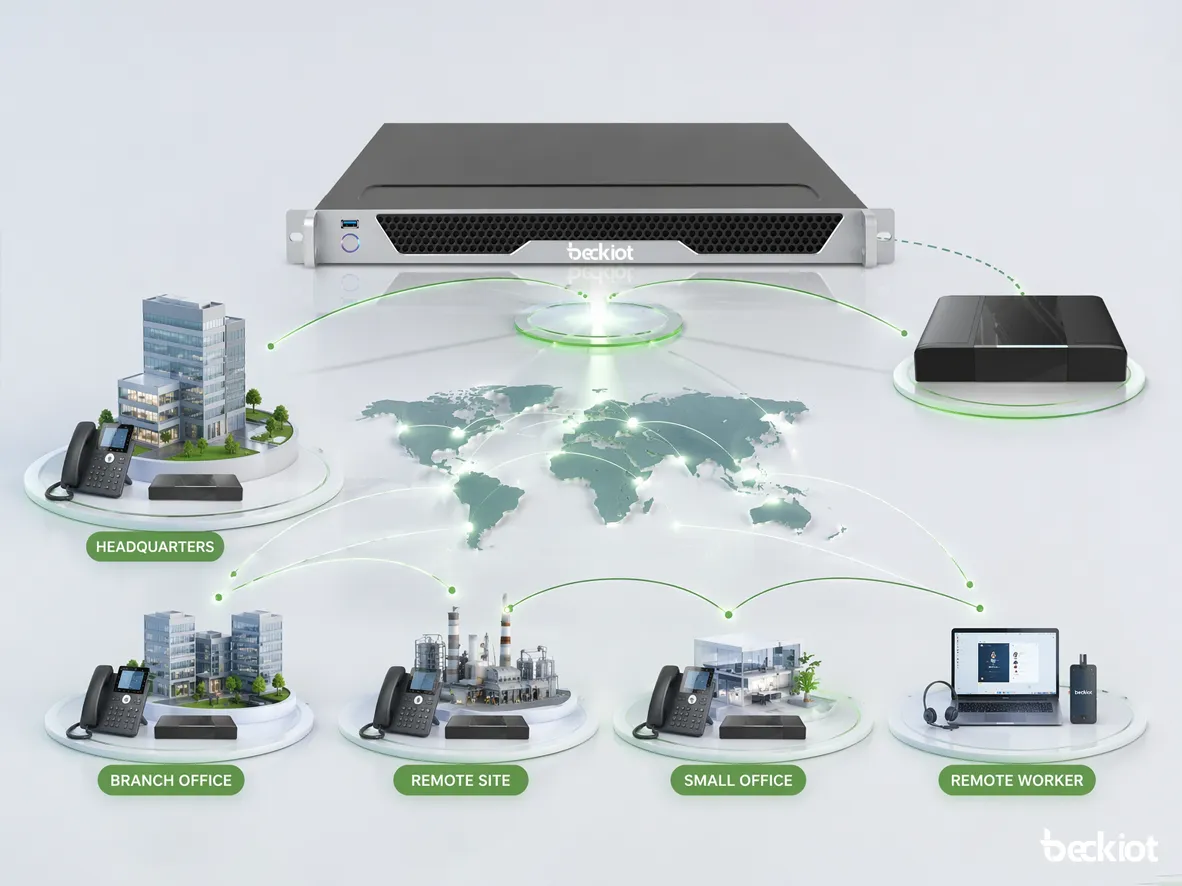 Red y expansión flexibles en múltiples sitios