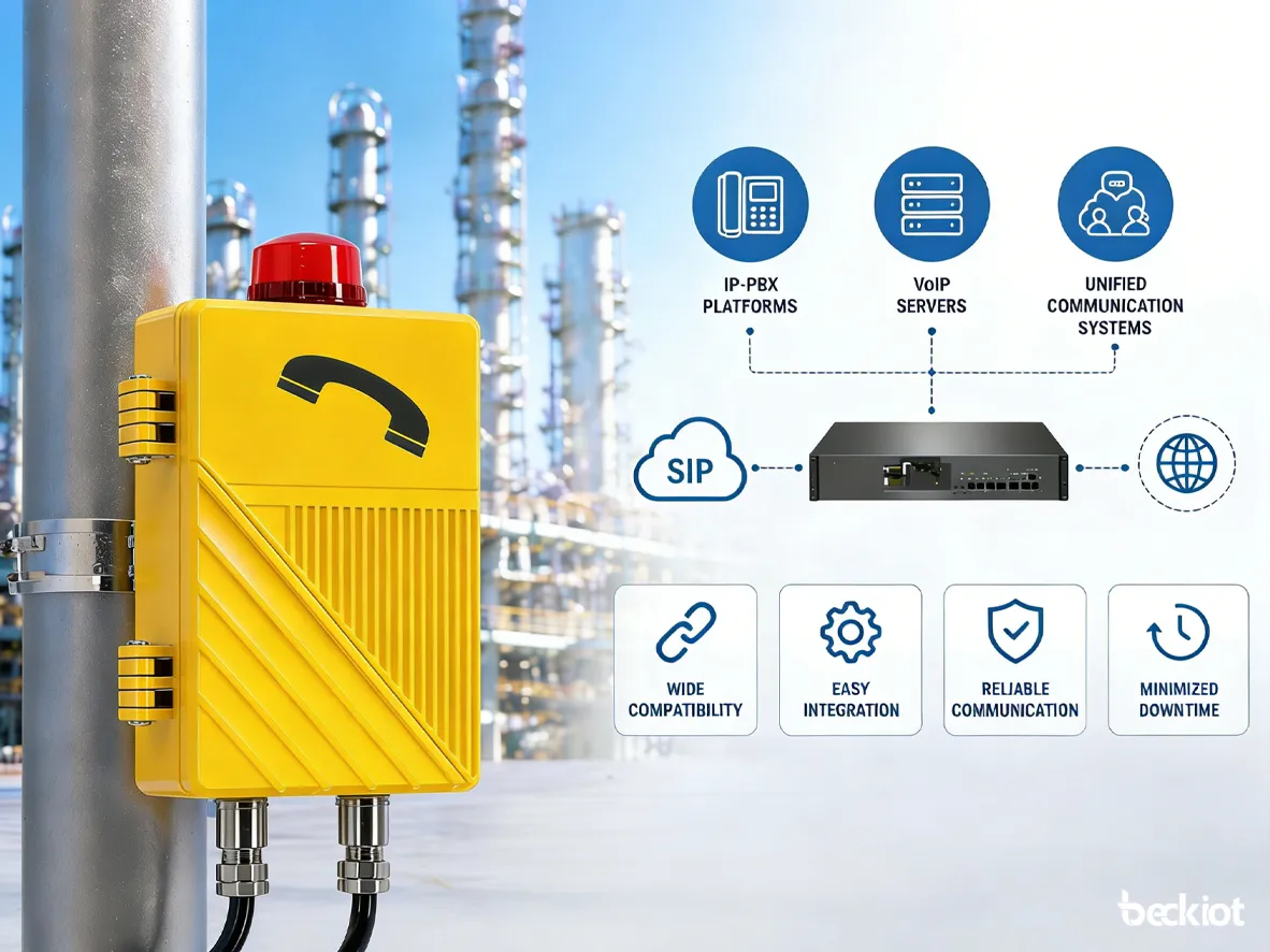 Compatibilidad perfecta con el servidor SIP