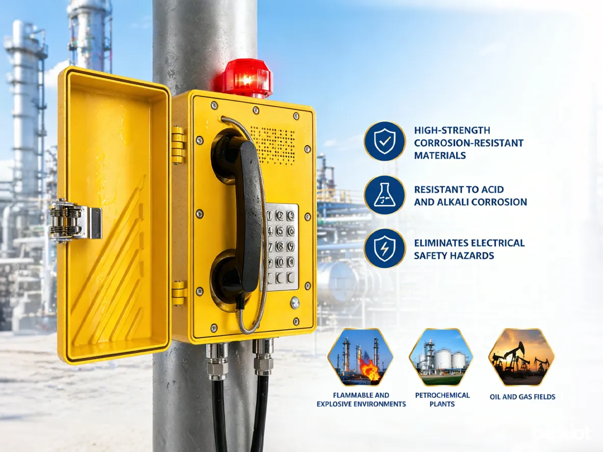 A prueba de explosiones y resistente a la corrosión, adecuado para entornos peligrosos