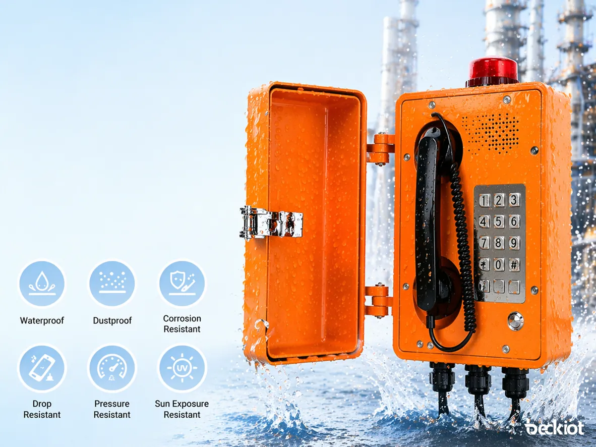 Alta protección, impermeable, a prueba de polvo, resistente a los impactos.