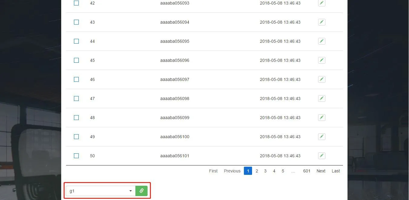 Batch Add Devices to Group Interface