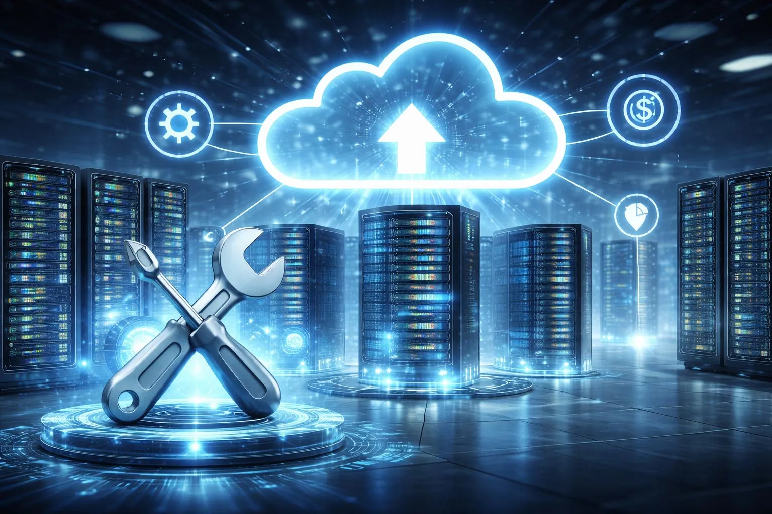 Cloud management maintenance tasks including configuration review backup validation performance monitoring cost control and access governance