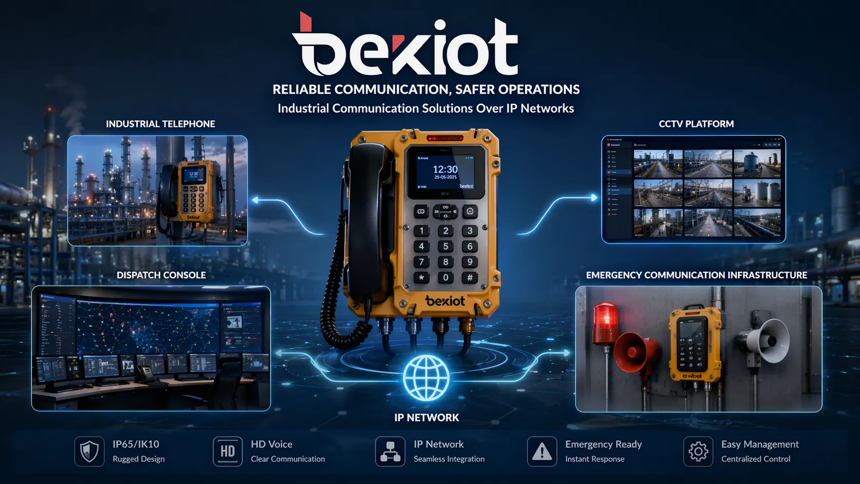 Cómo Elegir El Teléfono Industrial Adecuado Para Su Instalación