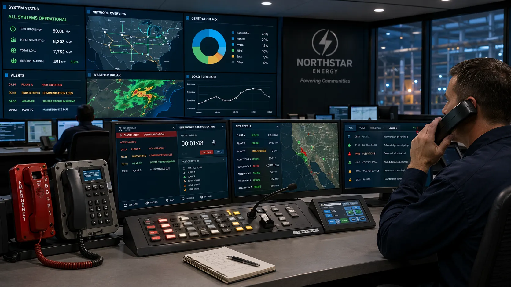 ¿Por qué la infraestructura energética necesita sistemas de comunicación de emergencia confiables en 2026?