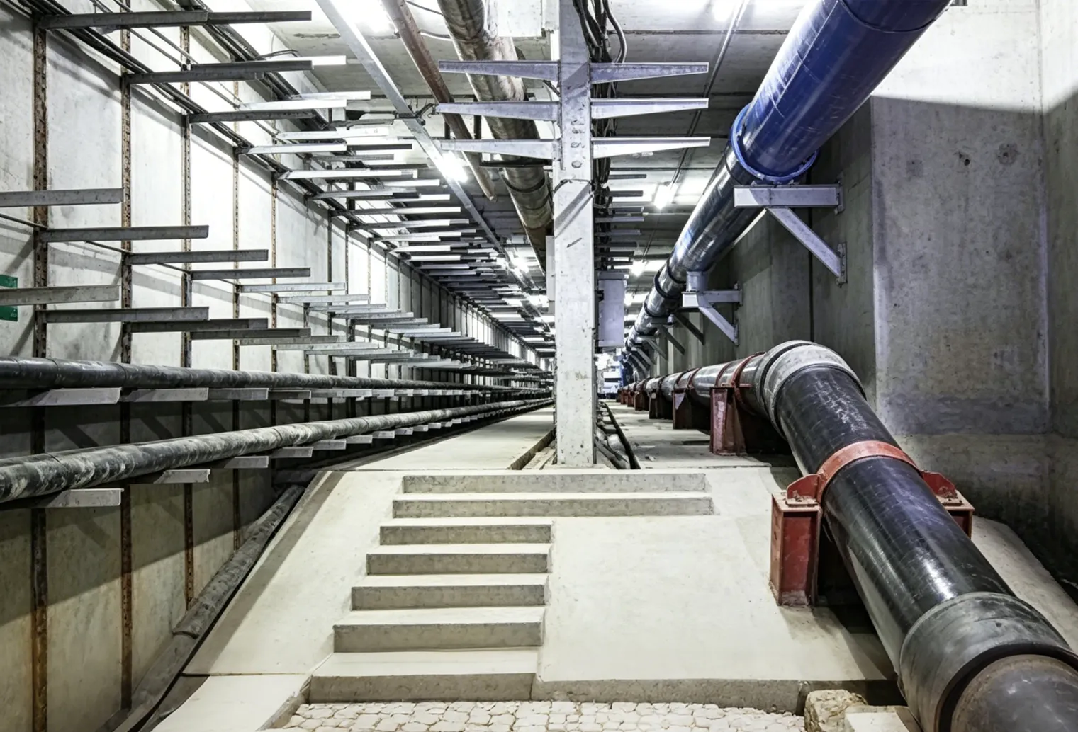 Túnel de servicios públicos