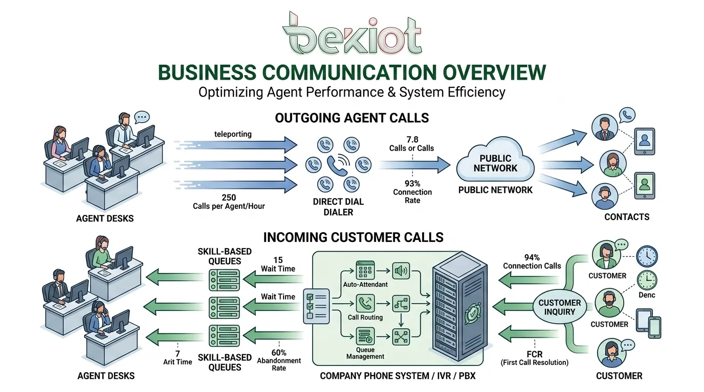 Llamada saliente vs. llamada entrante: diferencias clave, funciones y casos de uso