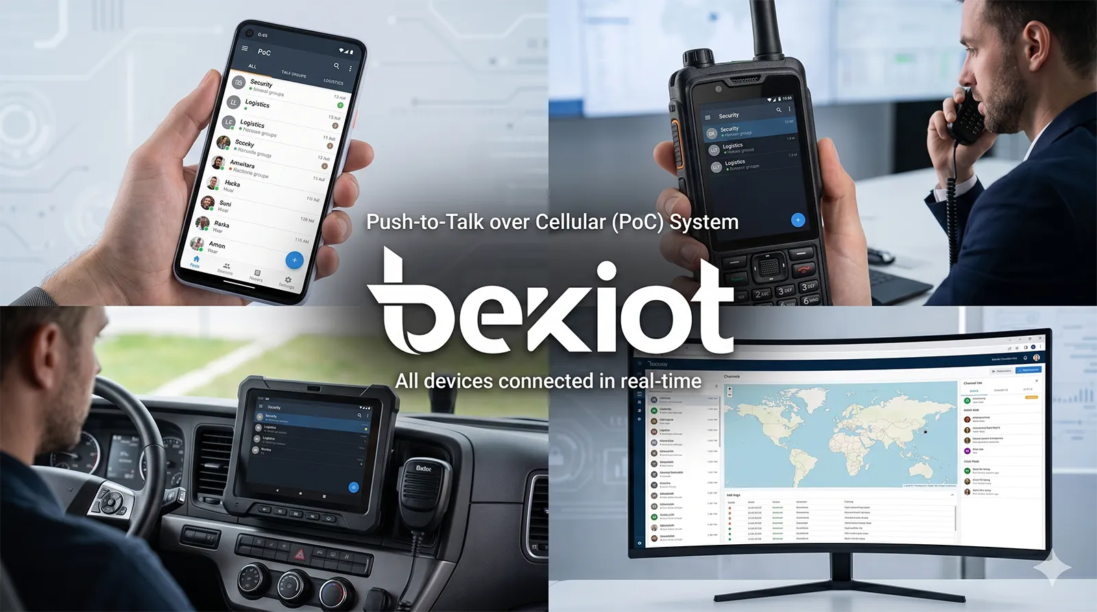 ¿Qué es PoC (Push-to-Talk over Cellular)? Funciones, beneficios y aplicaciones