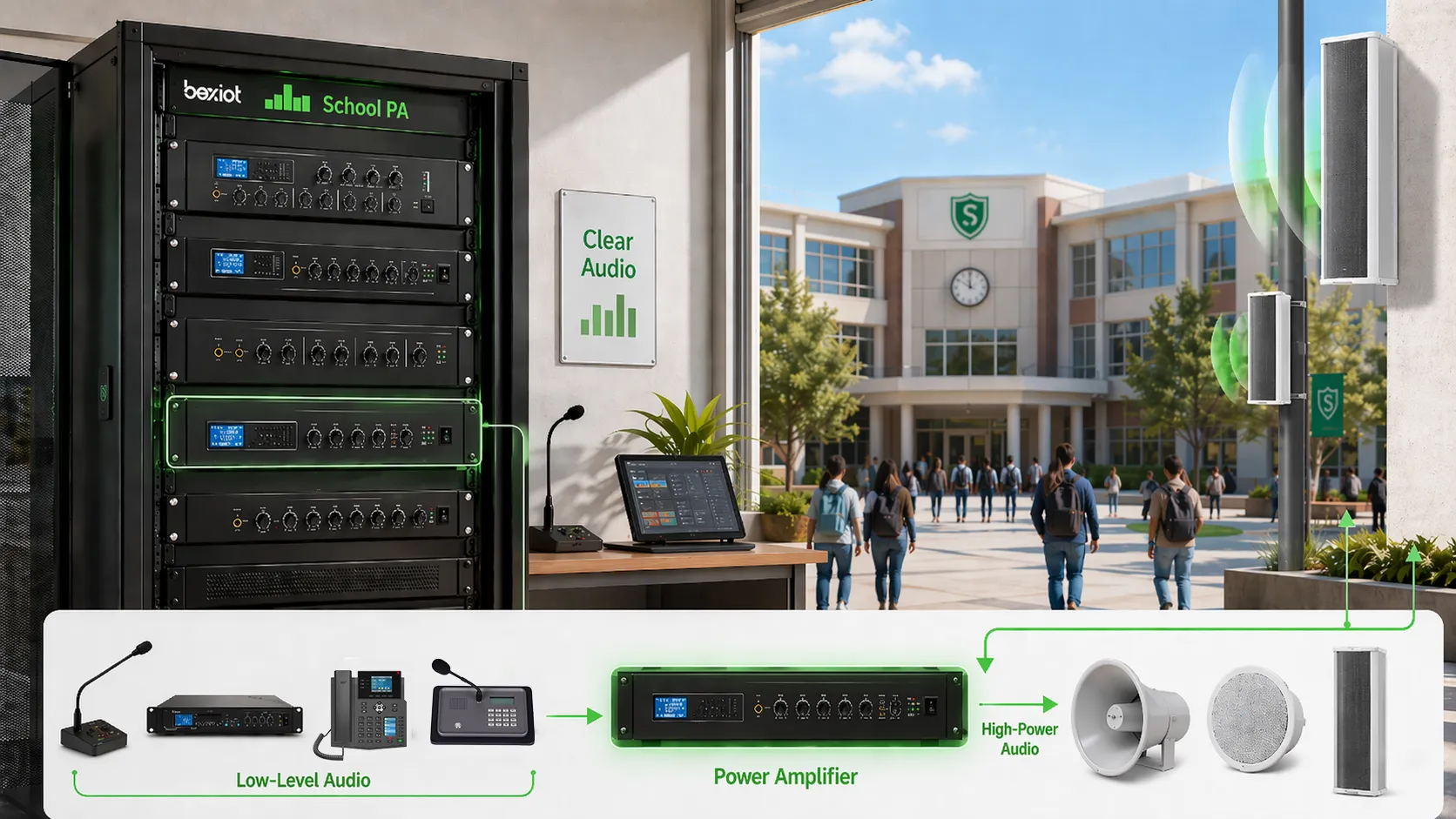 ¿Qué es un Amplificador de Potencia? Funcionamiento, Beneficios y Aplicaciones