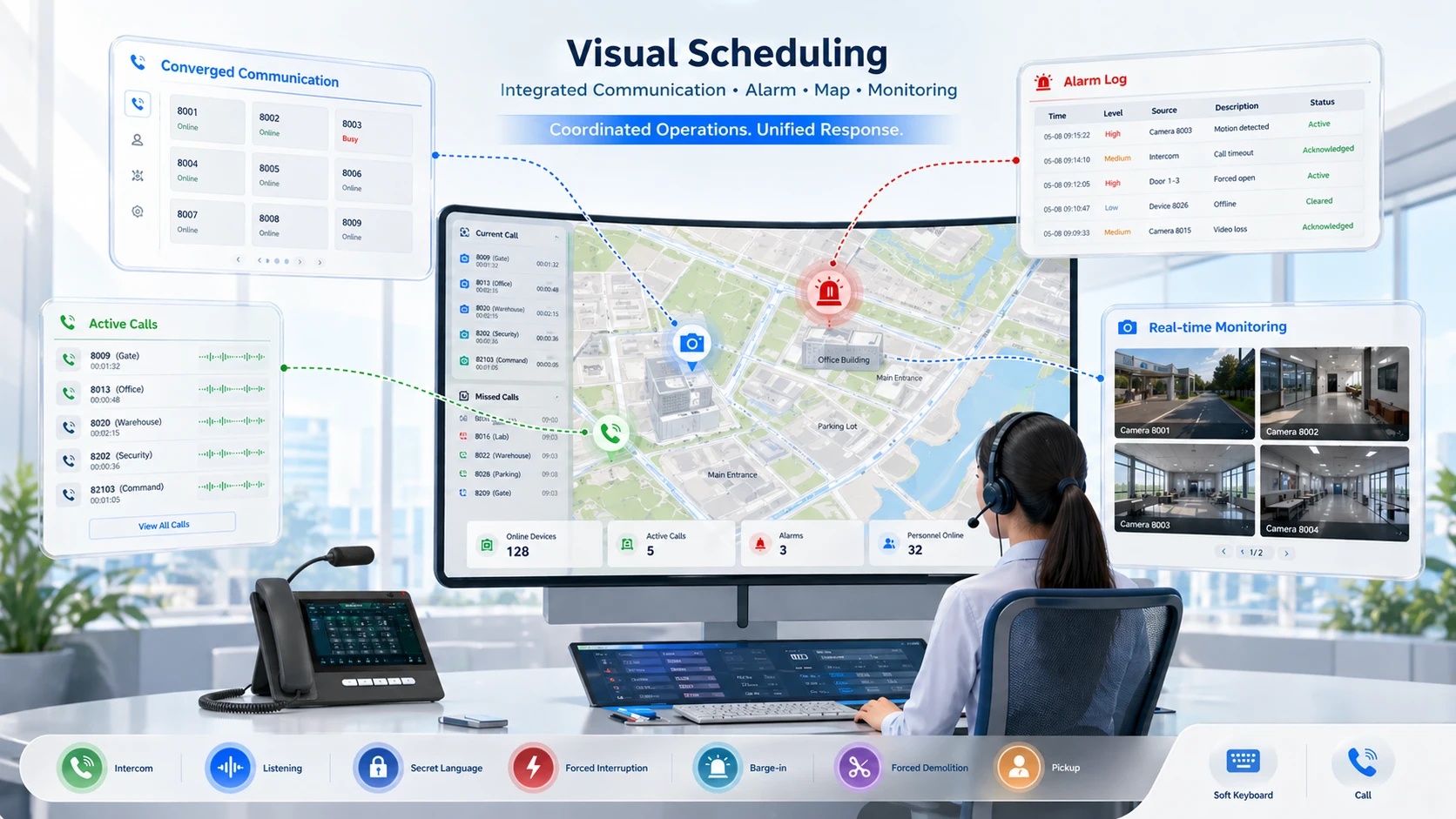 ¿Cuáles son las características y aplicaciones del despacho visual?