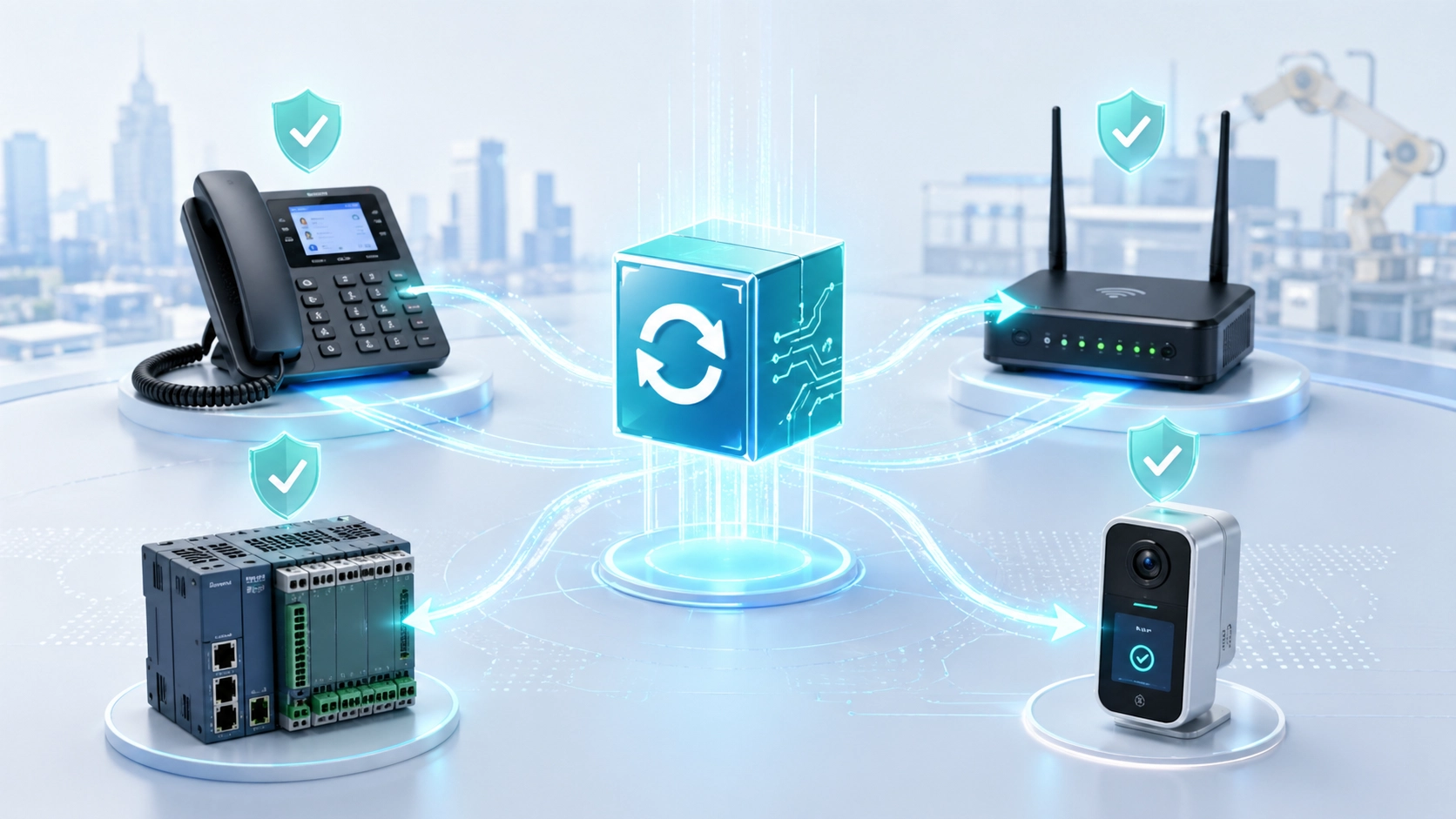 ¿Cuáles son las ventajas de implementar actualizaciones de firmware?