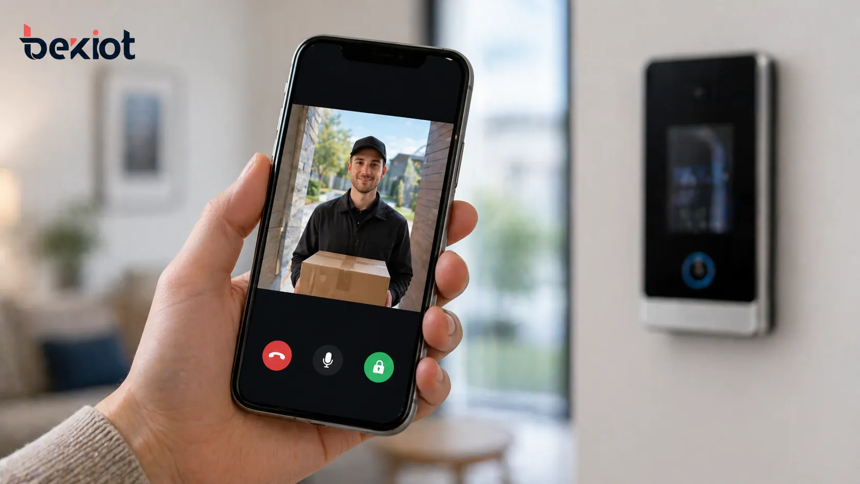 Acceso remoto y control mediante aplicación para smartphone