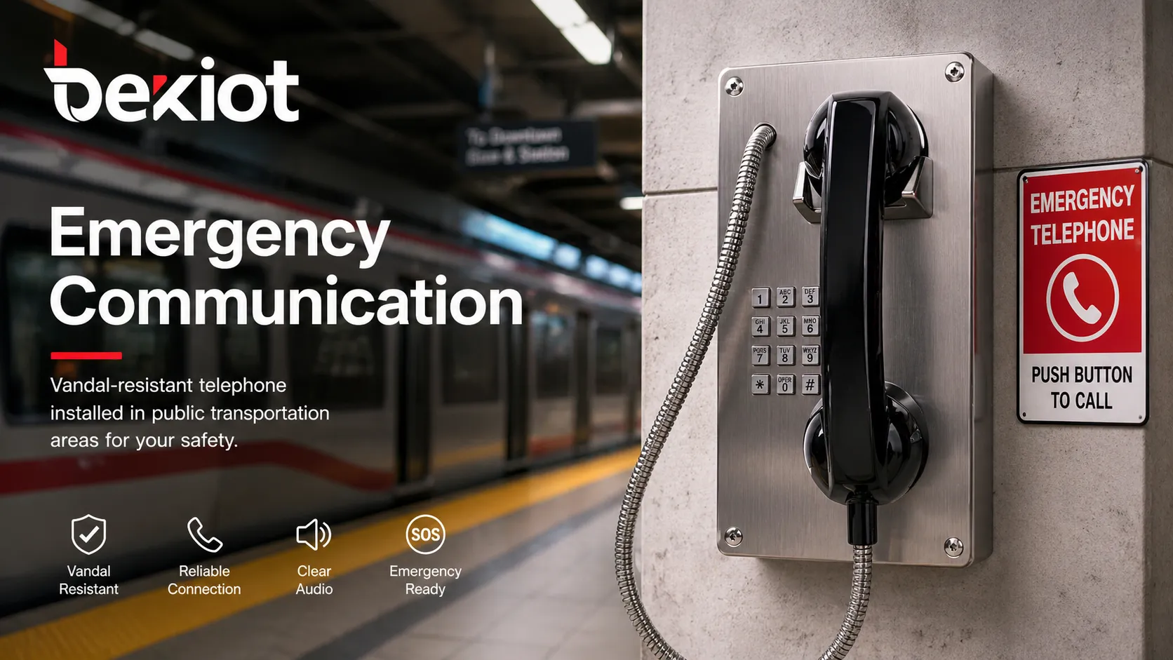    	Qué es un teléfono antivandálico, dónde se necesita y cómo elegir el modelo adecuado
