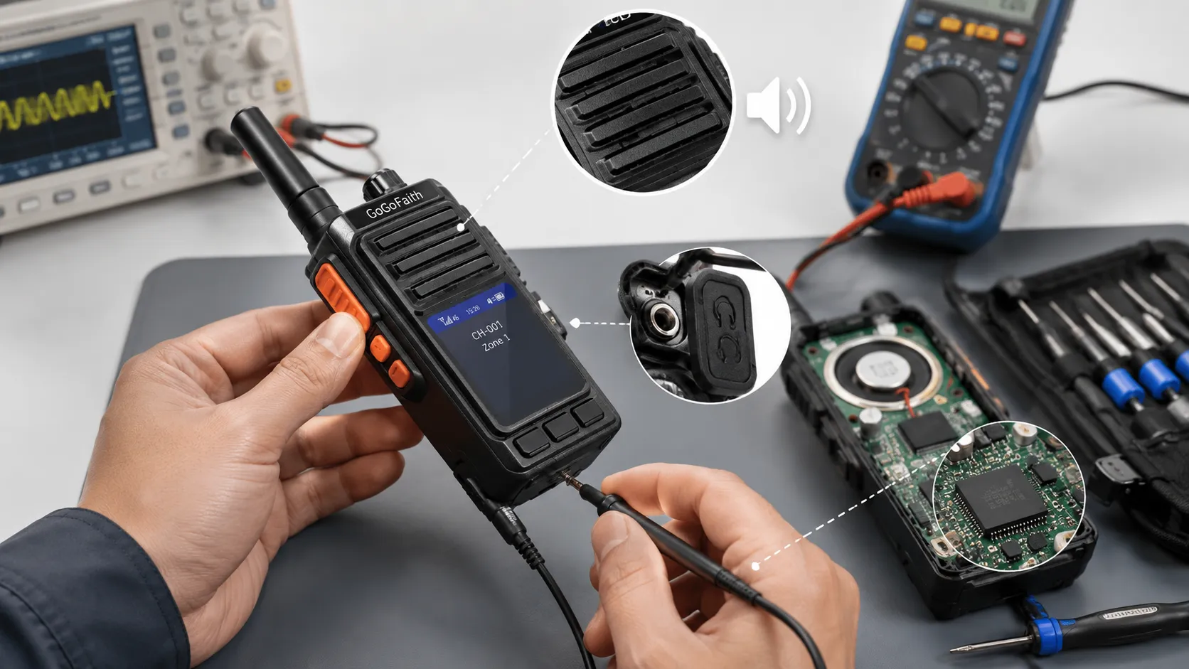 Fallas comunes de los walkie-talkies y cómo solucionarlas