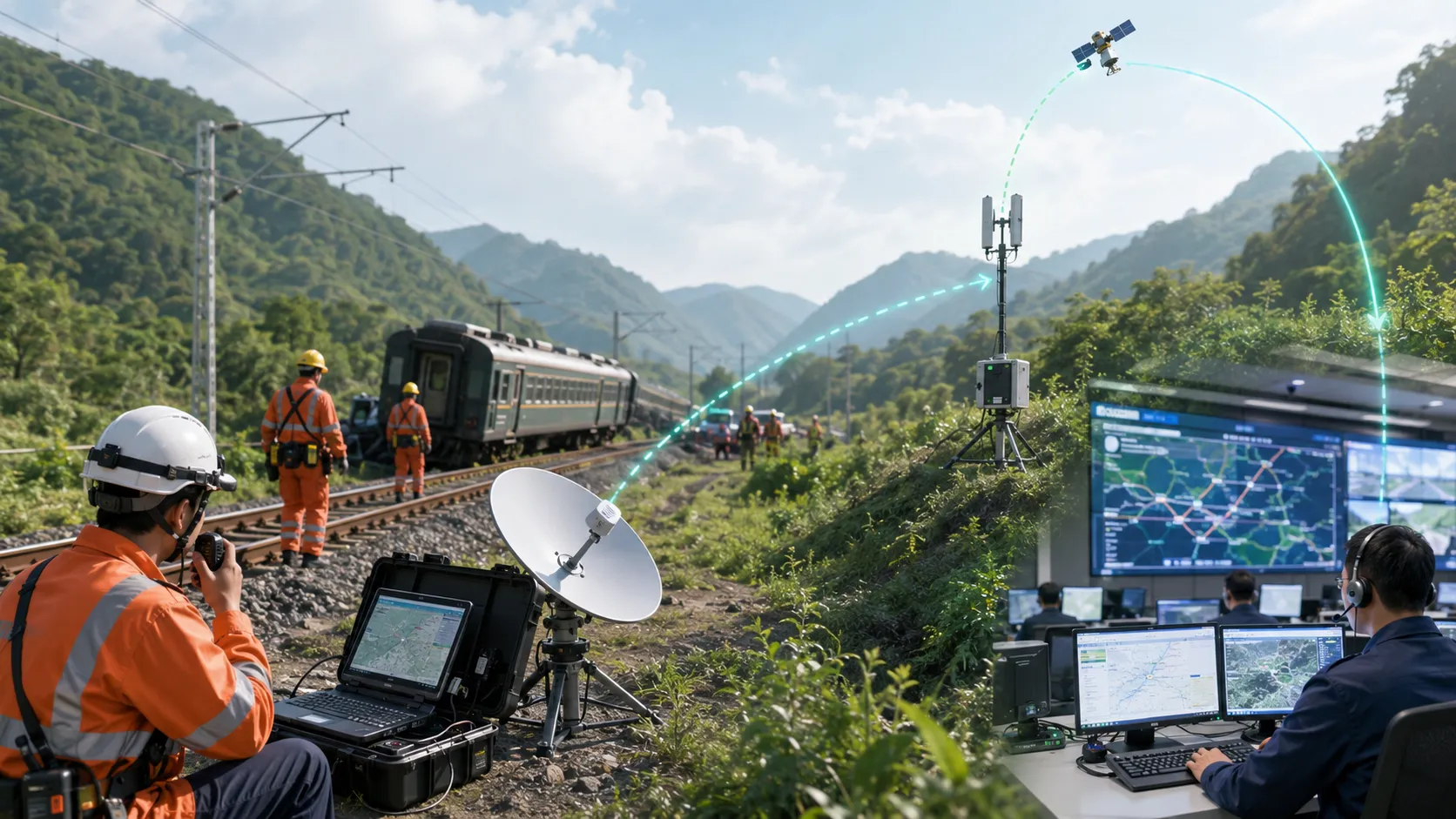 Comunicación de Emergencia Ferroviaria: Cómo Mantener Conectados a los Equipos de Rescate Cuando No Hay Señal