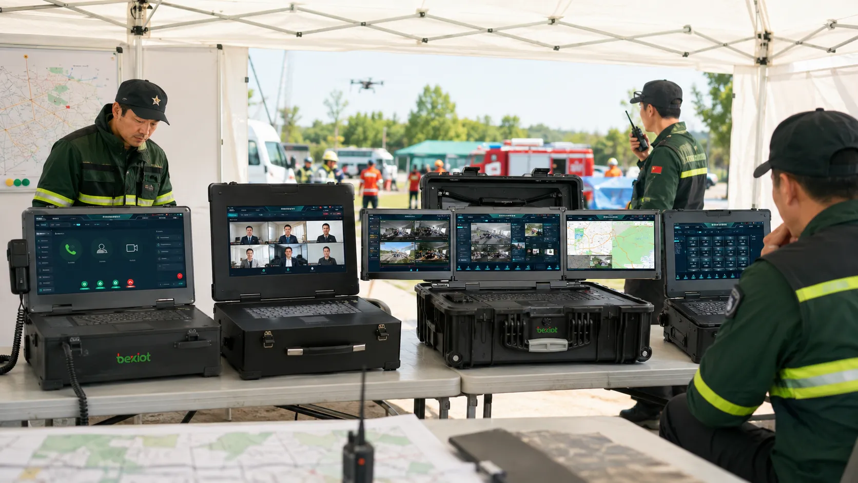 Guía de selección de caja de mando de emergencia