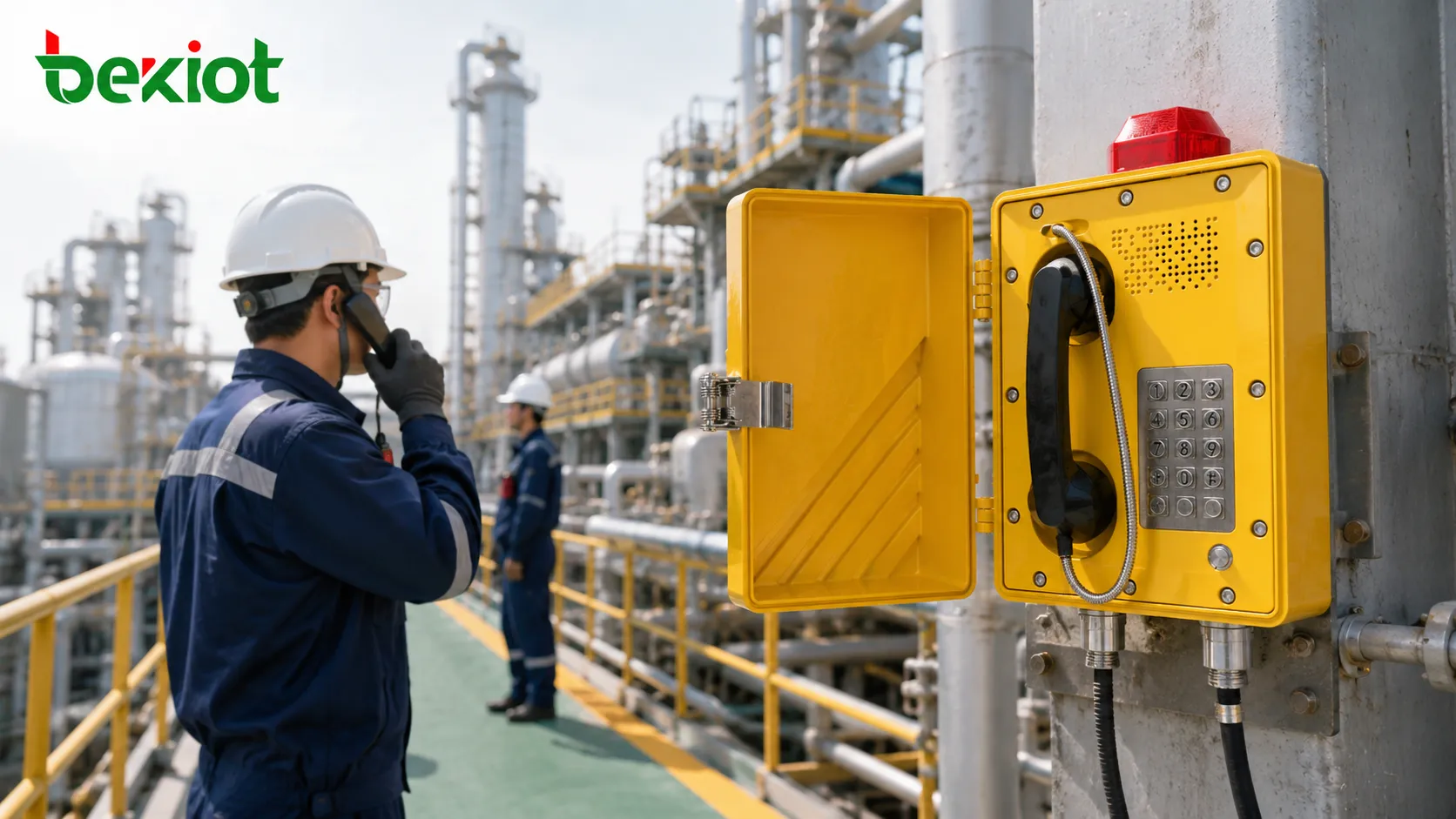 Qué es una estación de llamada a prueba de explosiones: funciones y aplicaciones para la comunicación industrial en áreas peligrosas