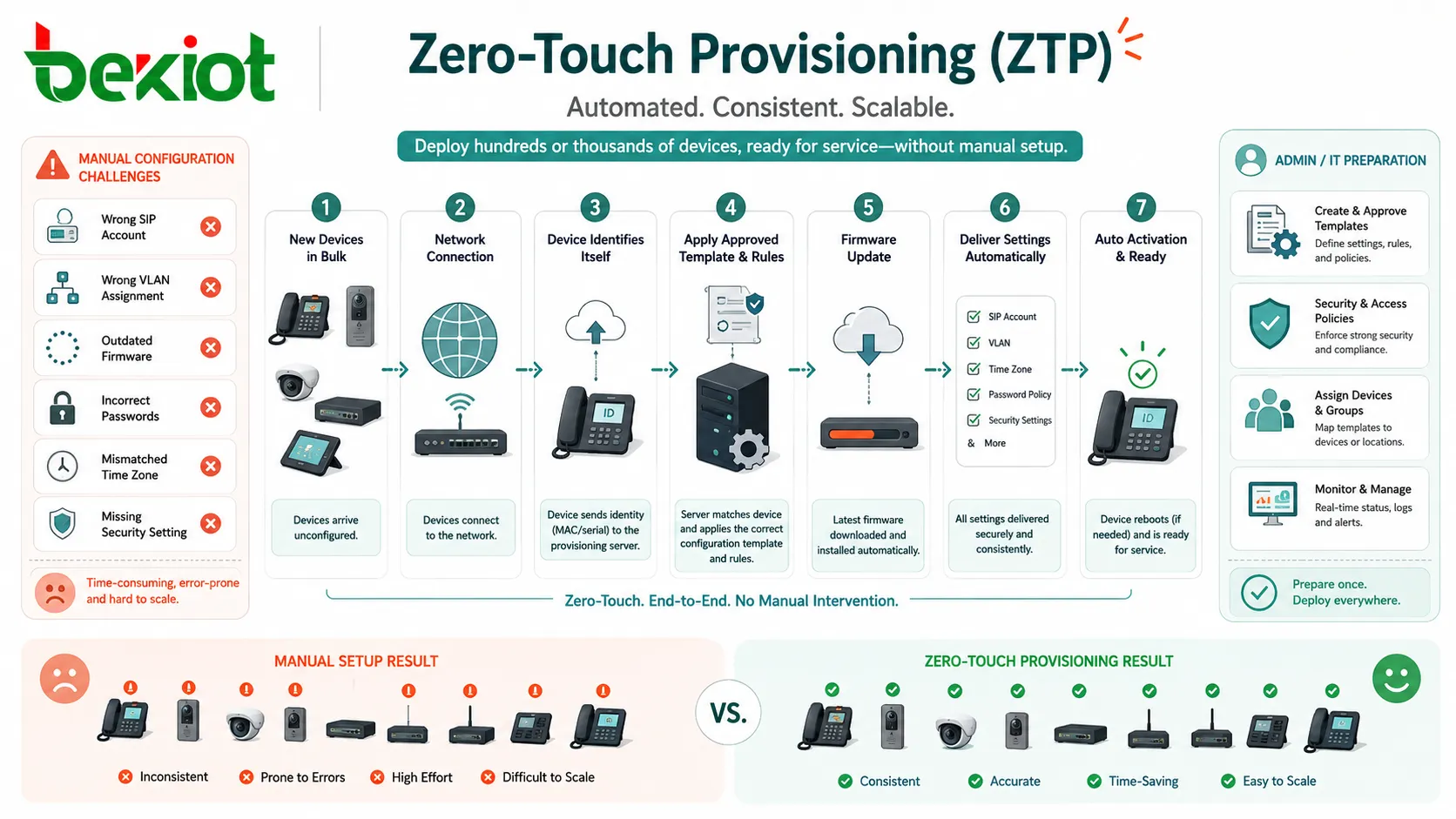 ¿Qué es Zero Touch Deployment (ZTP)? ¿En qué escenarios se suele implementar?