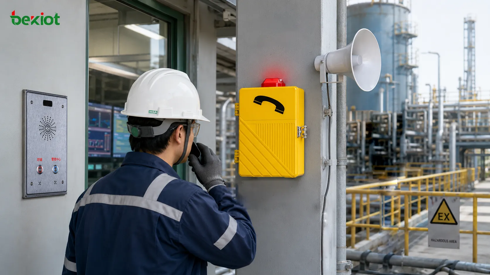 Intercomunicadores amplificados a prueba de explosiones: casos de uso y funciones del sistema