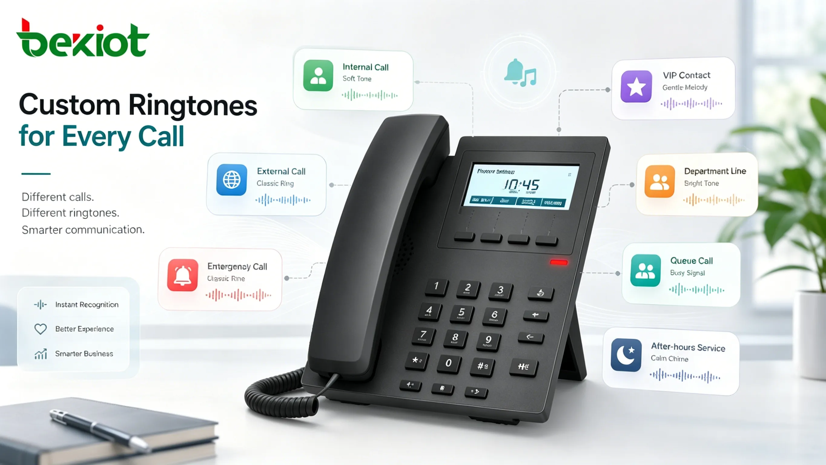 ¿Cómo configurar un tono personalizado?