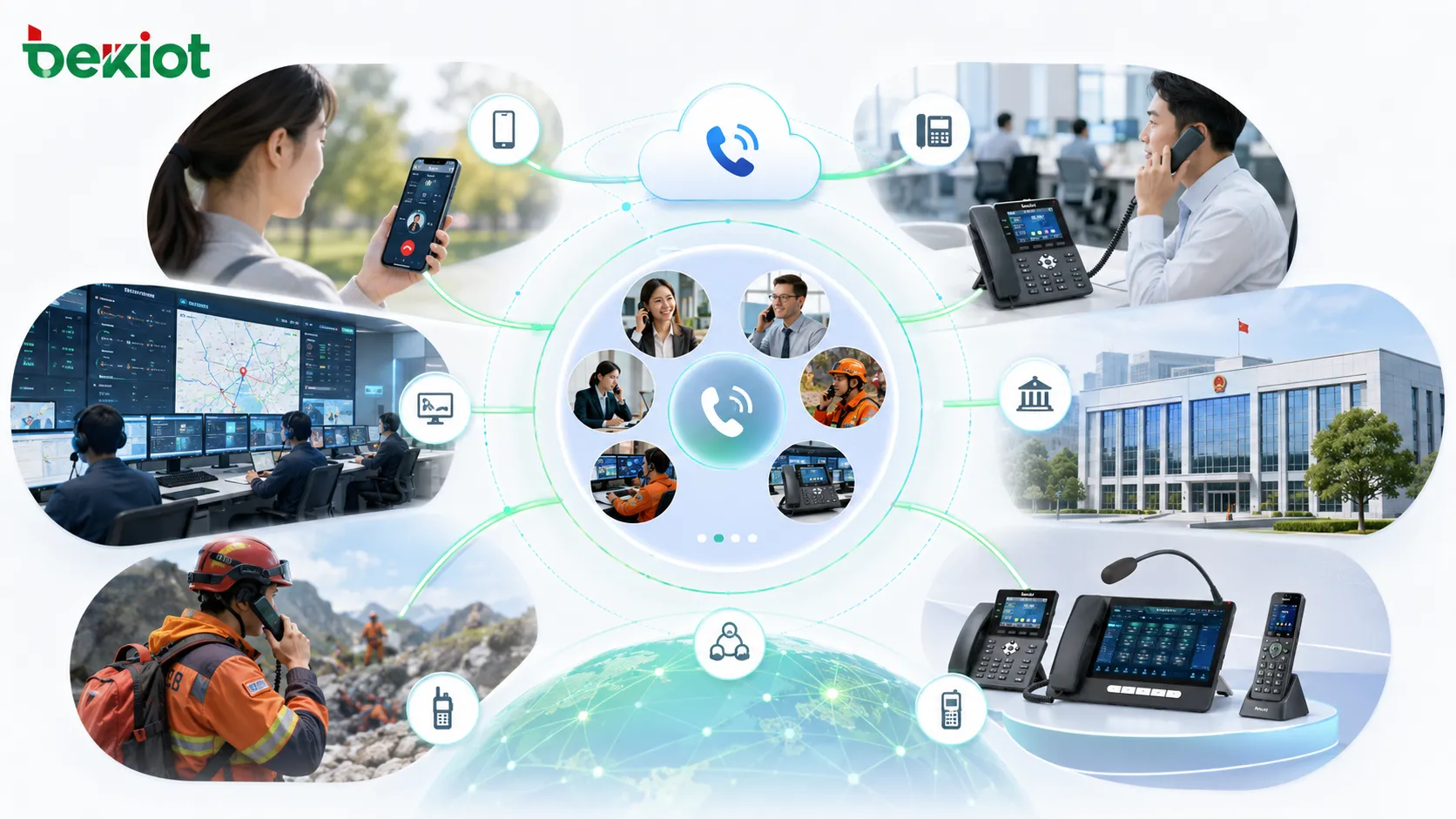 Solución de conferencia telefónica de emergencia para un mando y una coordinación más rápidos