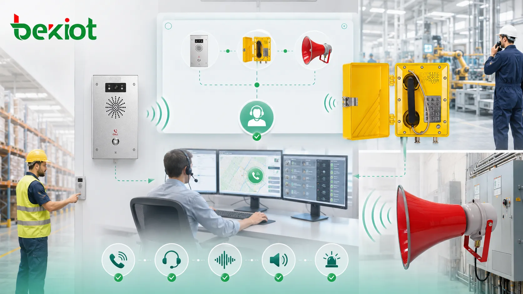 respuesta automática, operadores workflow