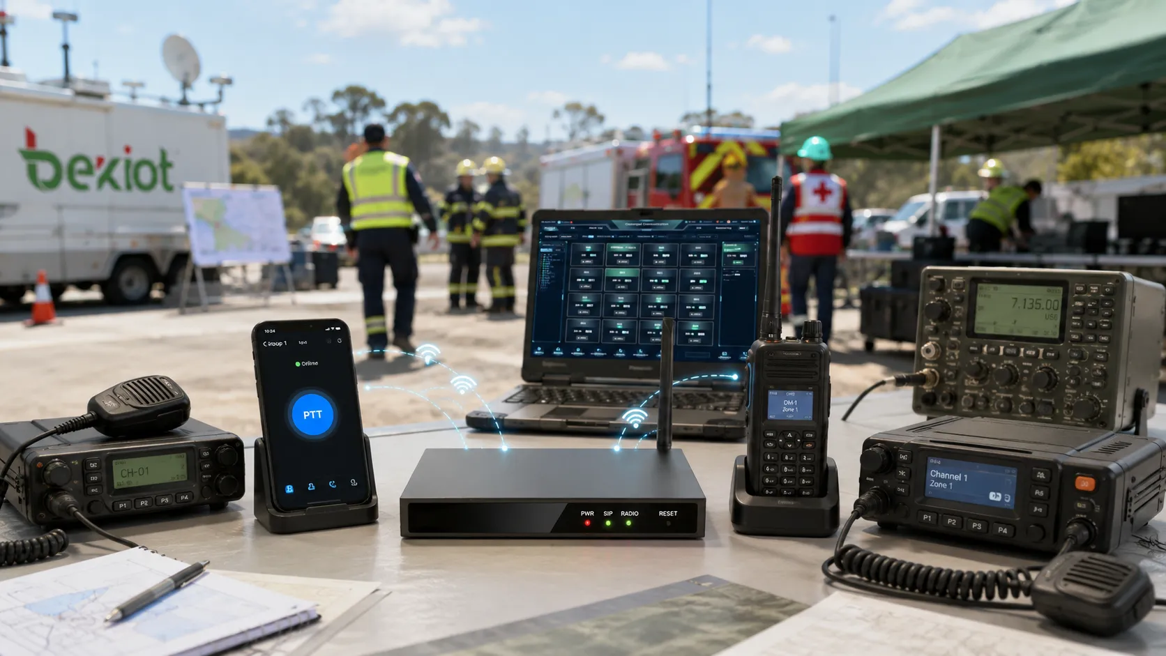 Pasarela de interoperabilidad de radio vs consola de despacho de voz: qué solución encaja en la comunicación de emergencia