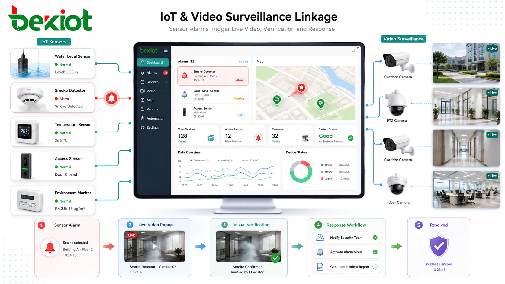 Cómo integrar plataformas IoT con sistemas de videovigilancia