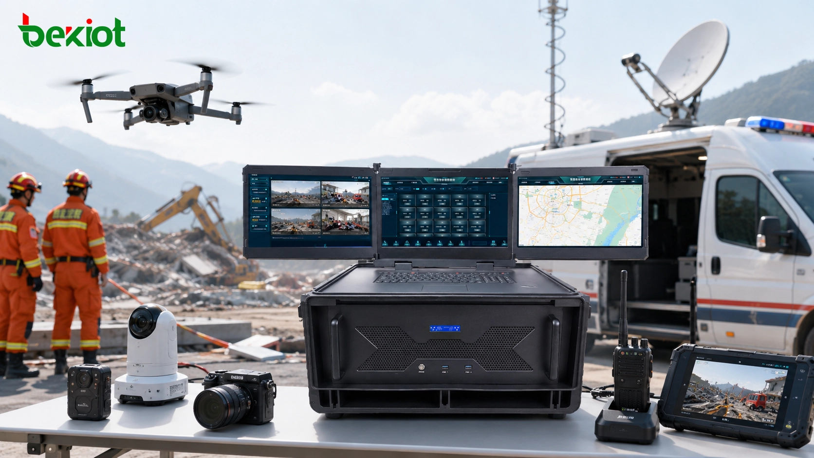 Capacidades de Video para Cajas de Comando de Emergencia: Guía de Solución de Respuesta en Campo