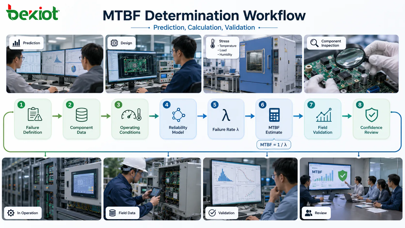 ¿Cómo se determina el estándar MTBF y cómo se evalúa el nivel de protección?