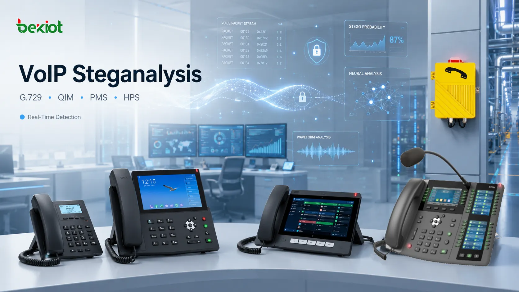¿Cómo detectar datos ocultos en flujos VoIP?