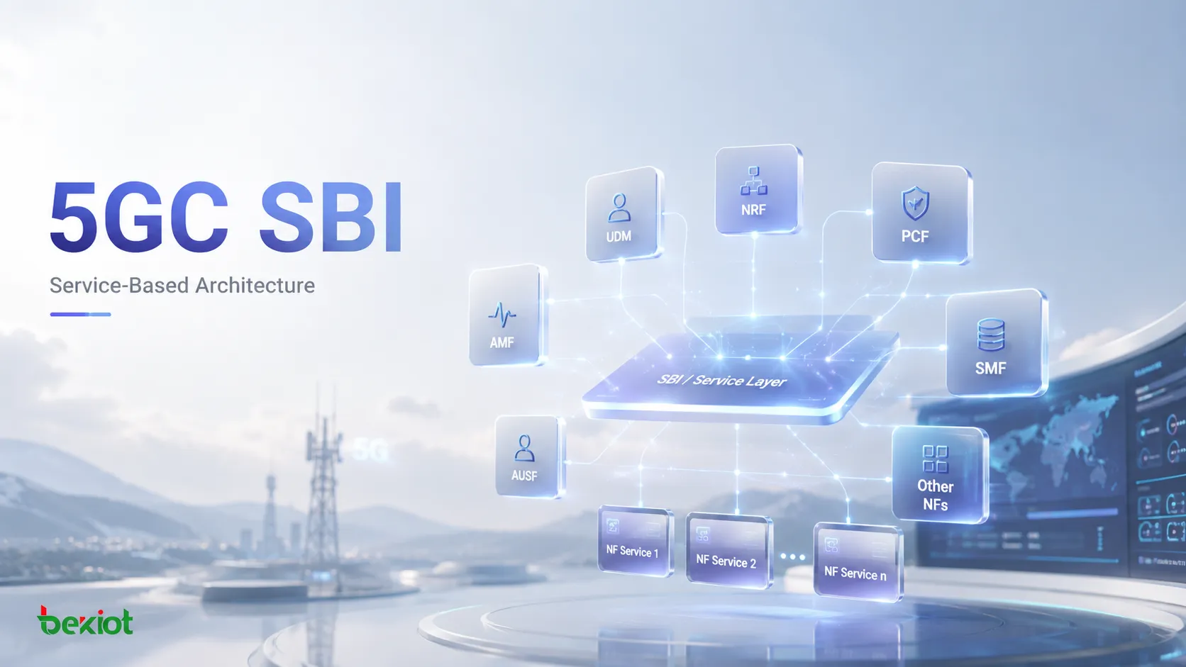 Descripción general de la interfaz SBI de 5GC: de los puntos de referencia a la arquitectura basada en servicios