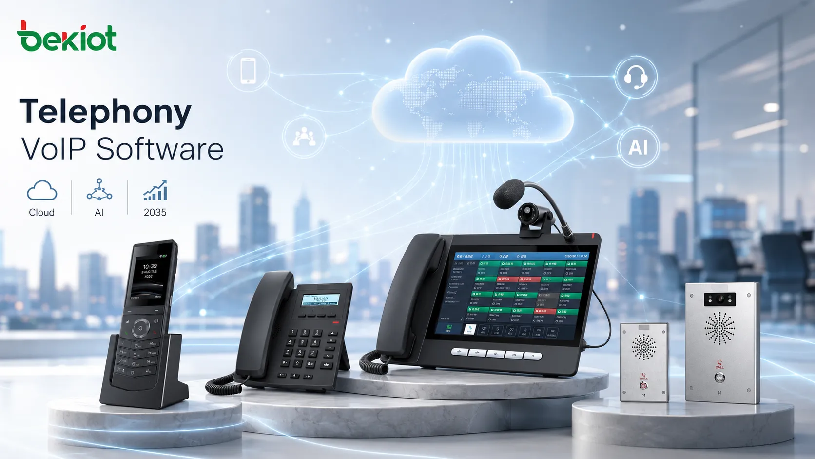 ¿Por qué crece el mercado de software de telefonía VoIP hacia 2035?