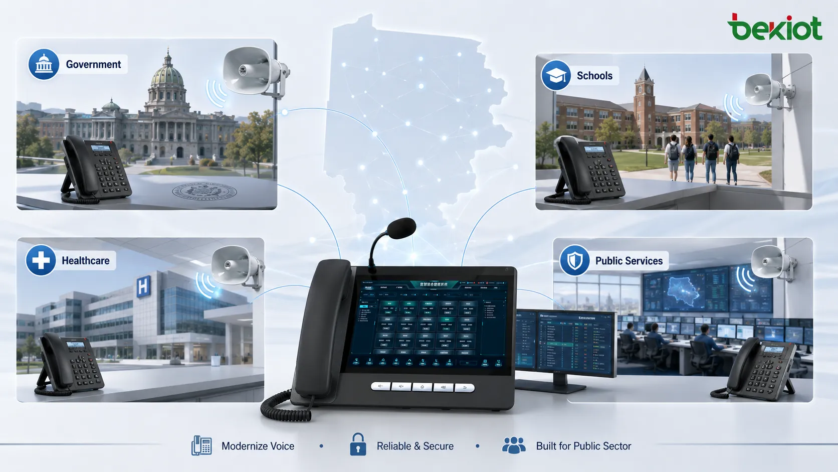 Adjudicación del contrato de PBX de Pensilvania para VoIP en las instalaciones y servicios de comunicaciones del sector público