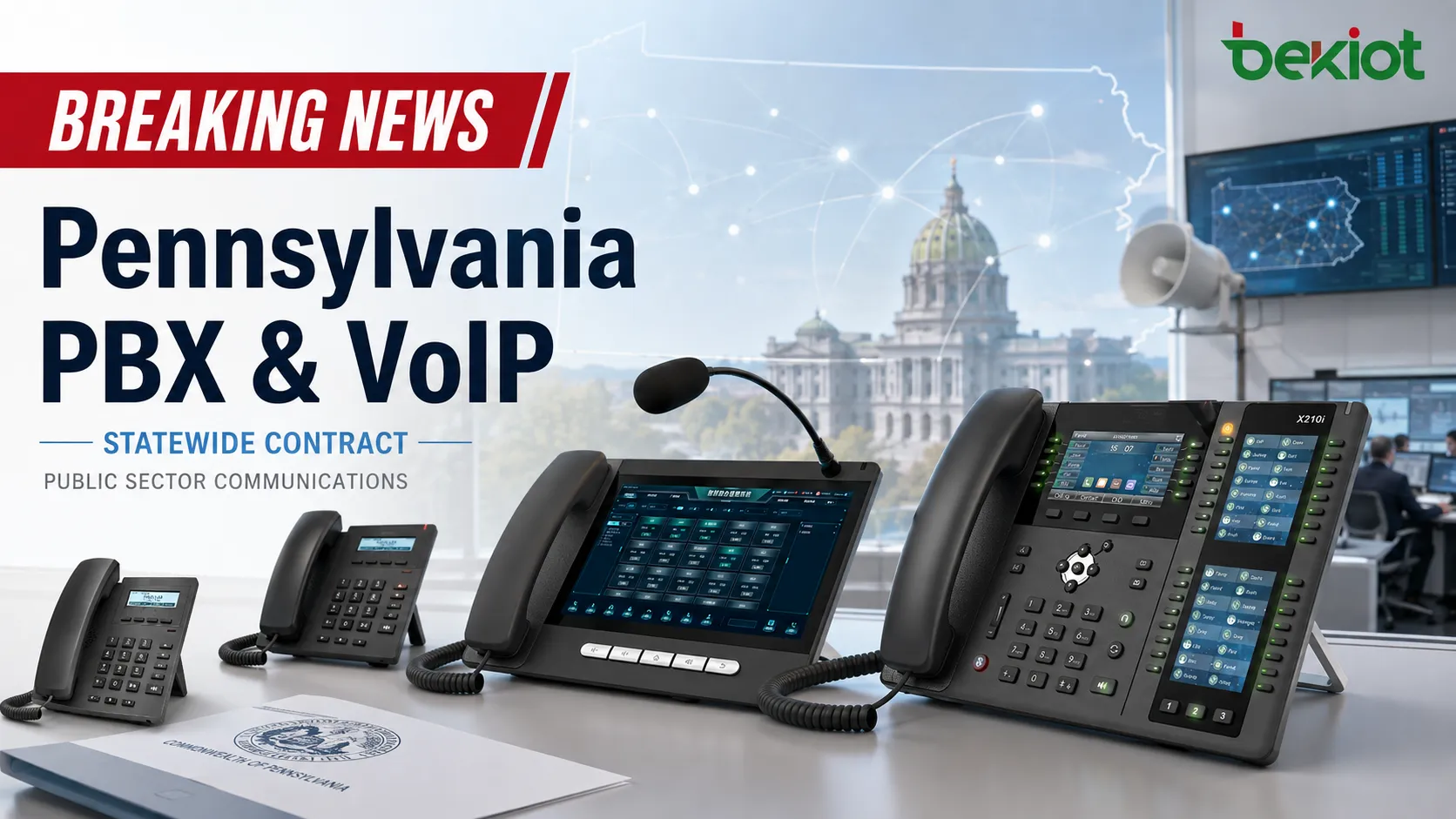 Última hora: ConnX obtiene un contrato de PBX y VoIP en Pensilvania
