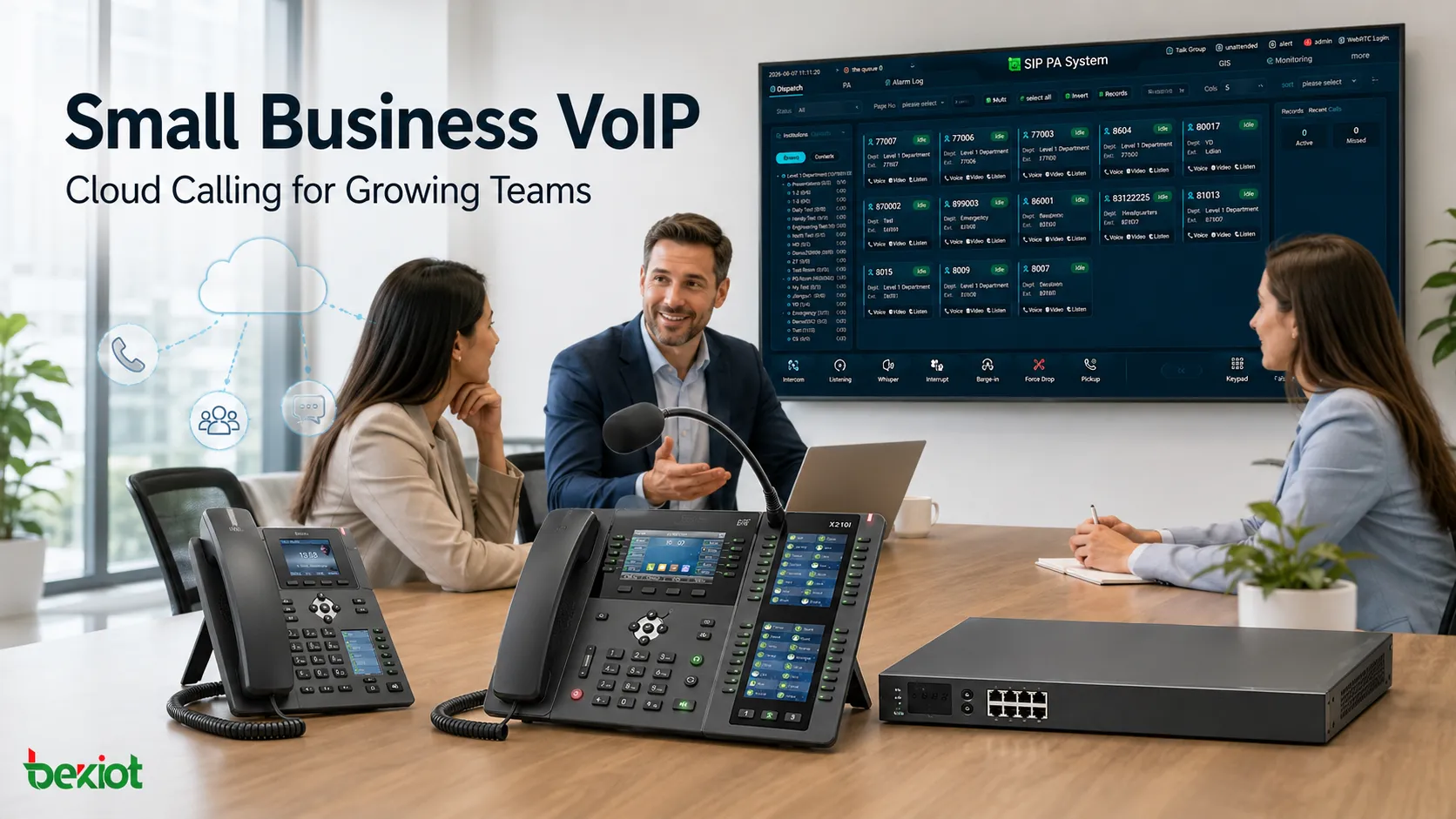 Selección de VoIP para pequeñas empresas: comparación de funciones y costes entre seis opciones líderes