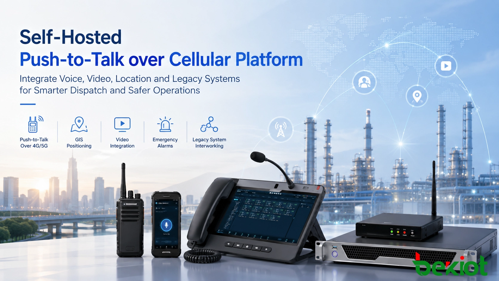Plataforma Push-to-Talk sobre Celular Autohospedada: Arquitectura, Beneficios y Estrategia de Integración