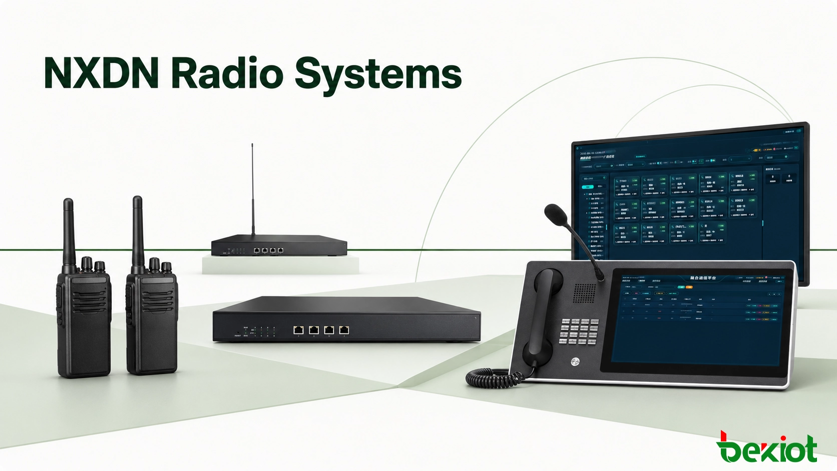 Cómo las redes de radio digital NXDN respaldan las comunicaciones privadas