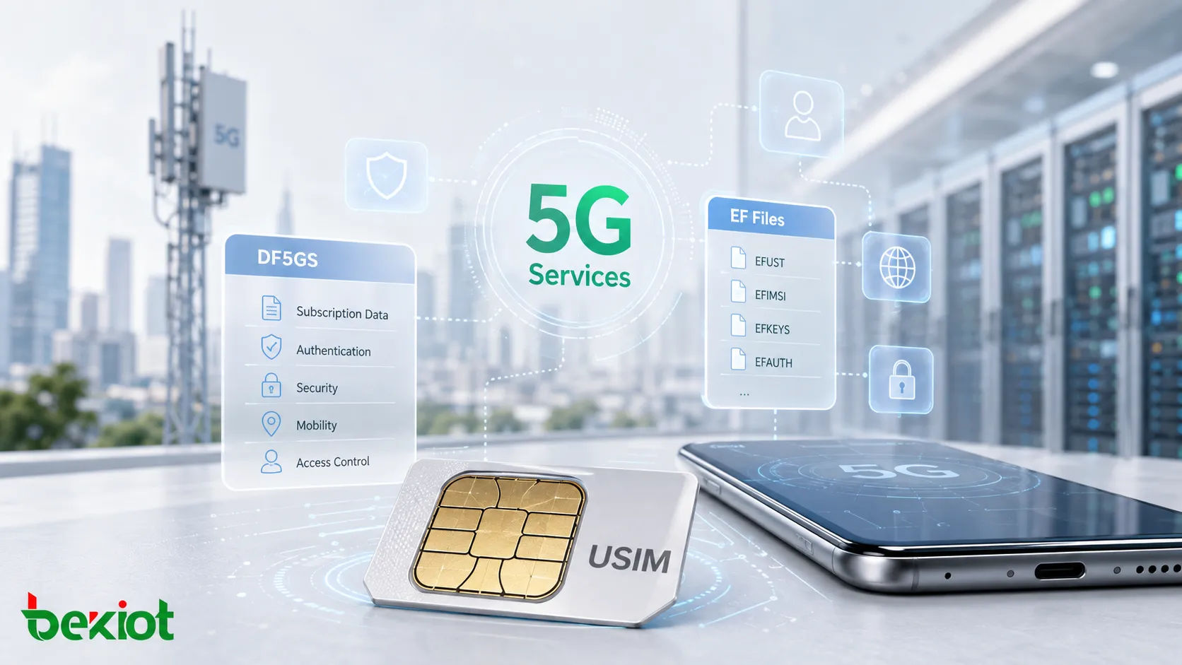 ¿Por qué necesita la USIM nuevos servicios y archivos EF para 5G?