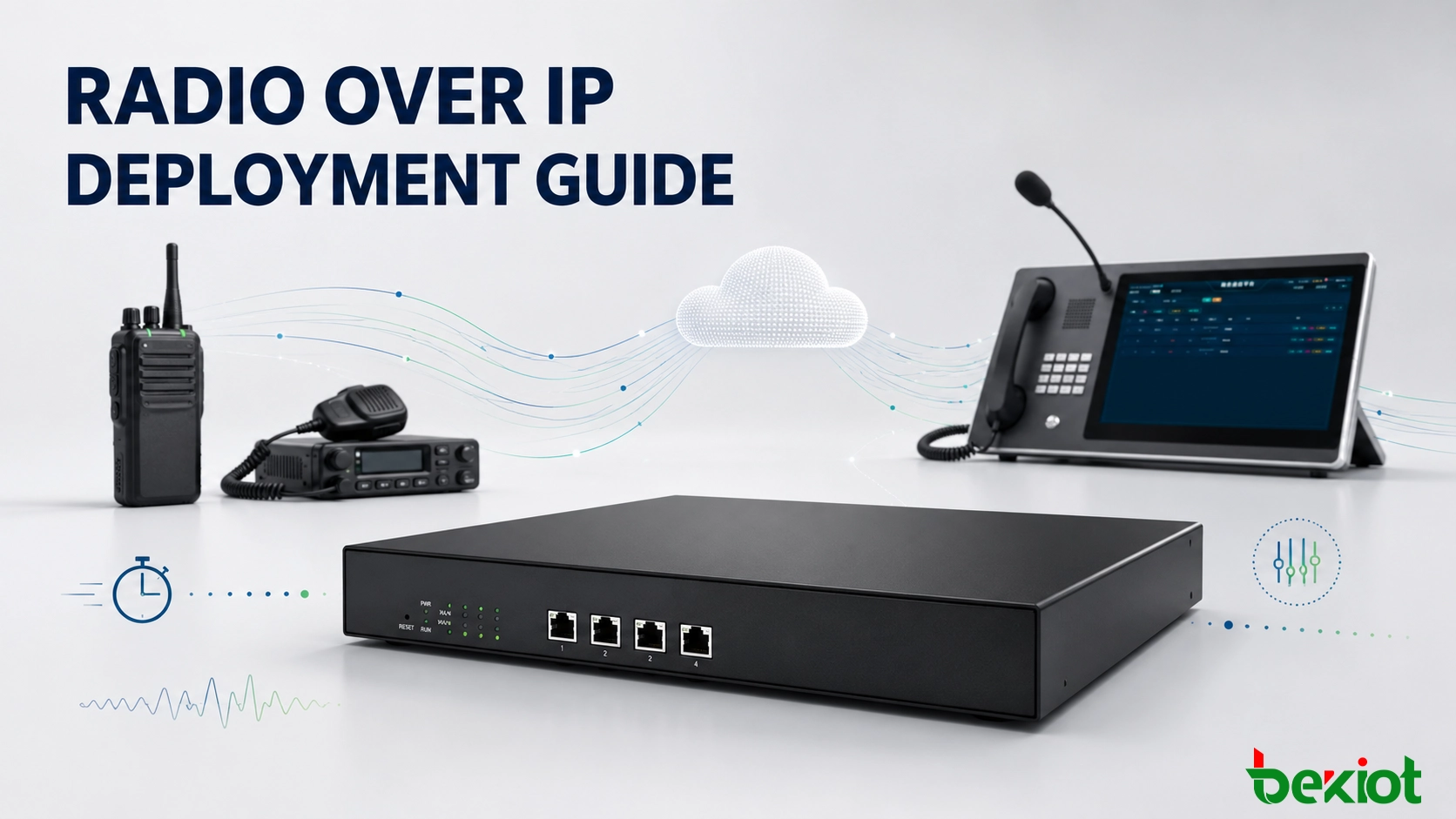 Cómo implementar una puerta de enlace Radio over IP para una comunicación por radio fiable