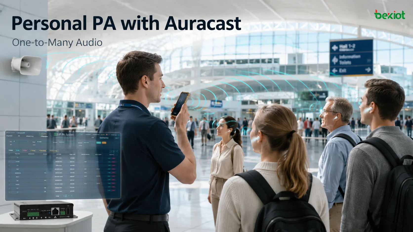 ¿Puede un smartphone funcionar de verdad como sistema PA? Auracast redefine el audio de uno a muchos